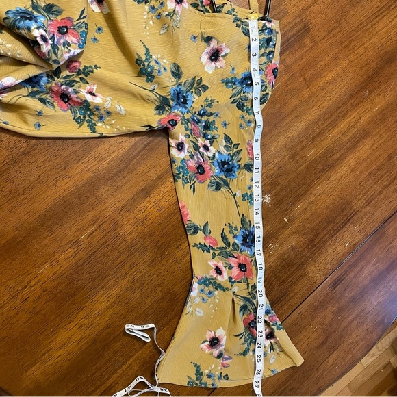 Mustard floral shirt - Picture 10 of 10